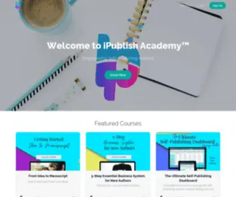 Ipublishacademy.com(IPublish Academy) Screenshot