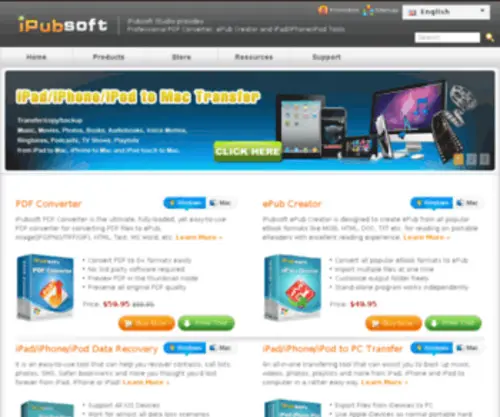 Ipubsoft.es(Software iPubsoft) Screenshot