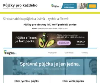IpujCka4U.cz(Pujcky ihned) Screenshot
