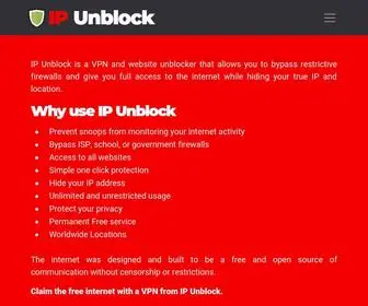 Ipunblock.com(IP Unblock) Screenshot