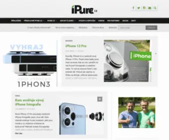 Ipure.cz(Prémiový Apple e) Screenshot