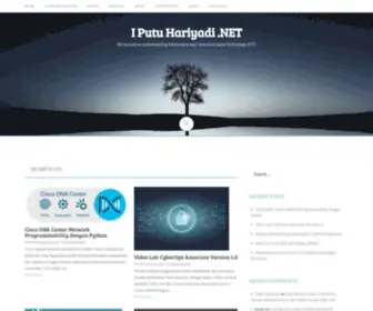 Iputuhariyadi.net(My journey to understanding Information and Communication Technology (ICT)) Screenshot