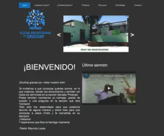 Ipuy.org.uy(Iglesia Presbiteriana del Uruguay) Screenshot