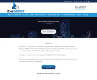 IPV4Depot.com(IP Address Buying) Screenshot