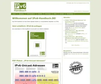 IPV6-Handbuch.de(Willkommen) Screenshot