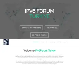 IPV6Forumtr.org(IPv6ForumTurkey) Screenshot