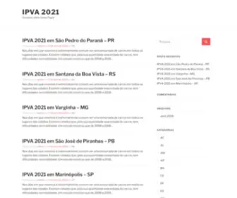 Ipva.site(IPVA 2021) Screenshot