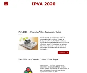 Ipva2020Detran.com(IPVA) Screenshot