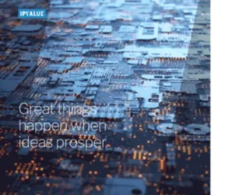 Ipvalue.com(IPValue) Screenshot
