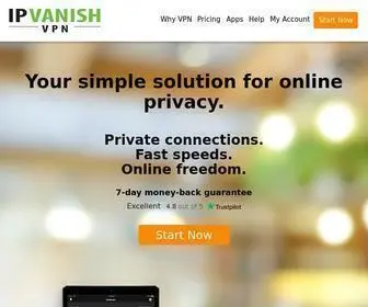 Ipvanish.com(Best VPN) Screenshot
