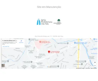 Ipvilanilo.com.br(Igreja Presbiteriana da Vila Nilo) Screenshot