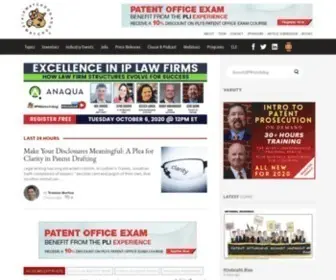 Ipwatchdog.com(Patents & Intellectual Property Law) Screenshot