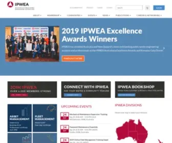 Ipwea.org(Institute of Public Works Engineering Australasia) Screenshot