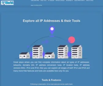 IpWorld.info(IP Find API 100% free with accurate location & details of all Domains) Screenshot