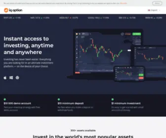 IQ-Option.com(Investeren) Screenshot