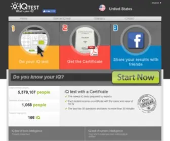 IQ-Test-BG.eu(IQ Test) Screenshot