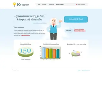 IQ-Tester.cz(IQ test inteligence online) Screenshot