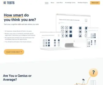 IQ-Tests.org(Iq Test) Screenshot