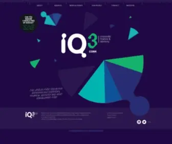 IQ3Corp.com(IQ3 Corp) Screenshot