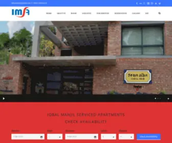 Iqbalmanjil.com(Iqbal Manjil Serviced Apartments) Screenshot