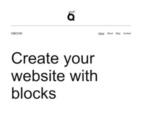 Iqboom.com(Web hosting) Screenshot