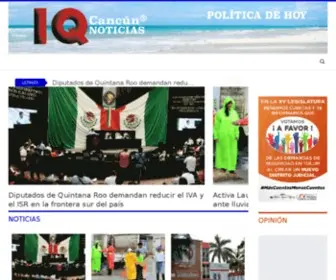 Iqcancun.com(IQ Cancún Noticias) Screenshot