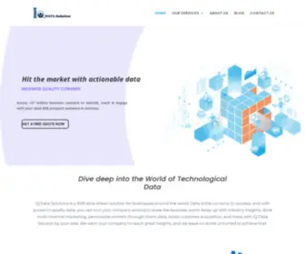 Iqdatasolution.com(IQ Data Solutions) Screenshot