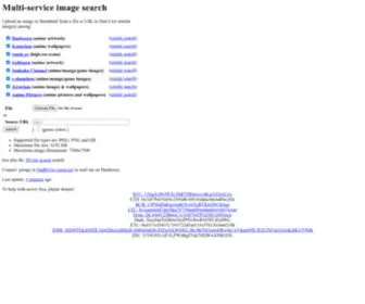 IQDB.org(Multi-service image search) Screenshot