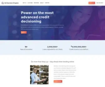 Iqdecisionengine.com(IQ Decision Engine) Screenshot