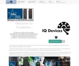 Iqdevices.com(IQ Devices) Screenshot
