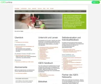 Iqesonline.net(IQES) Screenshot