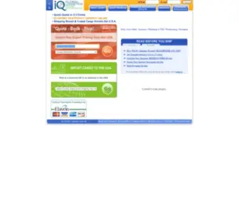 IqGlobal.com(Intelligent Shipping) Screenshot