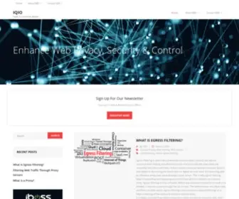 Iqio.org(How To Internet Better) Screenshot