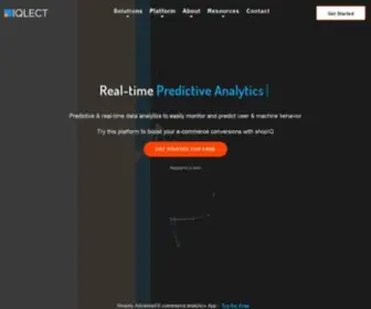 Iqlect.com(Get real) Screenshot