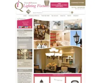 Iqlightingfixtures.com(NUVO Lighting) Screenshot