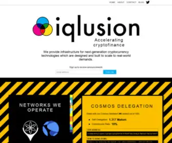 Iqlusion.io(iqlusion) Screenshot