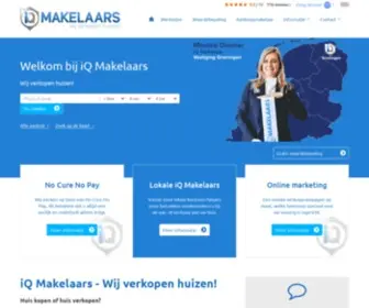 Iqmakelaars.nl(De actieve Makelaar) Screenshot