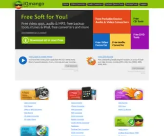Iqmango.com(★★IQmango★★ introduces the best free software downloads in the following categories) Screenshot