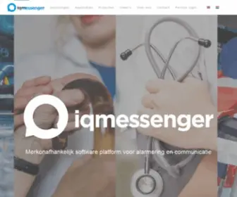 Iqmessenger.com(IQ Messenger) Screenshot