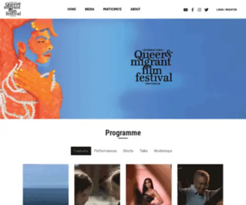 IQMF.nl(International Queer & Migrant Film Festival) Screenshot