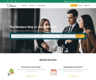 Iqoala.com(Hire Job Seekers & Find Jobs Online) Screenshot