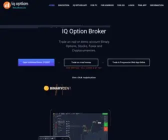 Iqoption-Com.eu(IQ Option) Screenshot