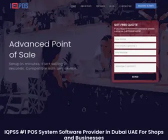 Iqposs.com(IQPOSS POS System Dubai UAE) Screenshot