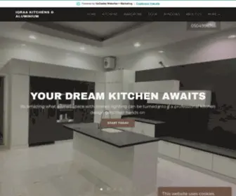 Iqraakitchen.com(Iqraa Aluminium & Kitchen) Screenshot