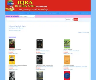 Iqrabooks.com.ng(Iqra Books Nigeria) Screenshot