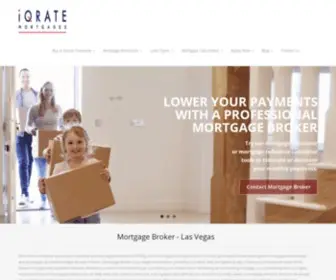 Iqratemortgages.com(Mortgage Broker) Screenshot