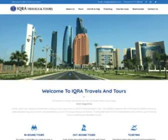 Iqratravels.com(IQRA Travels and Tours) Screenshot