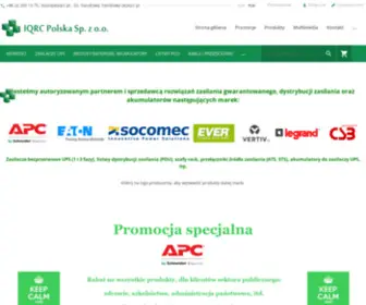 IQRC.pl(UPSy, zasilacze awaryjne) Screenshot