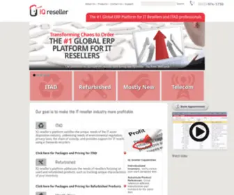 Iqreseller.com(IQ Reseller) Screenshot