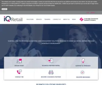 Iqretail.co.za(IQ Retail) Screenshot